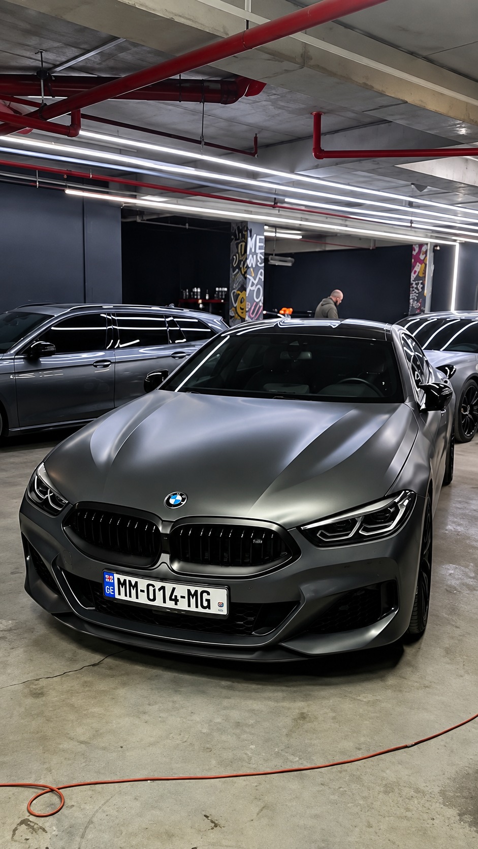 BMW / MATTE FINISH GT Line-ის სტუდიაში